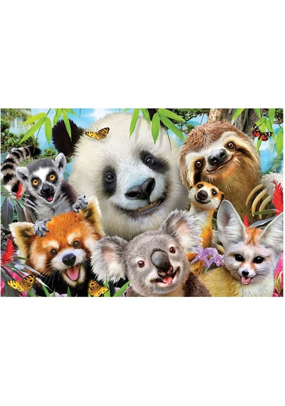 Prime 3d Hayvanat Bahçesi Şirinleri Selfie Puzzle 63 Parça 21064