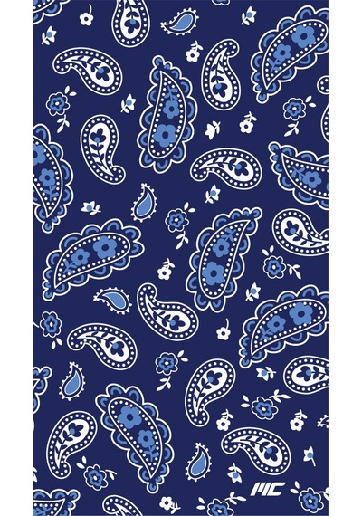 Musclecloth Çok Amaçlı Boyunluk Blue Pateh Mavi