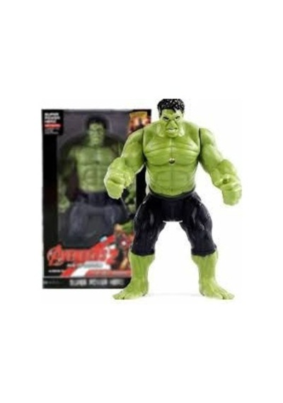 Hulk Figür Oyuncak 30 Cm Yeşil Dev Avengers Titan Hero Işıklı