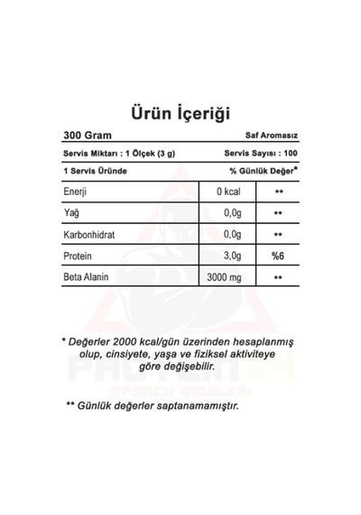BIGJOY BetaAla Powder 300 gr  Saf