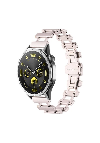 Galaxy Watch 46mm Uyumlu Zore Krd-96 22mm Metal Kordon-starlight