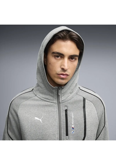 Puma Bmw Mms Pm1 Jacket Gri Erkek Sweatshirt