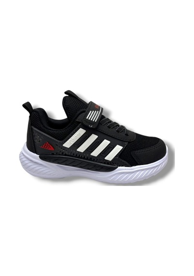 Ndrops 023-26 Anorak Anatomik Kız Çocuk Sneaker Siyah Beyaz 31-35 Siyah