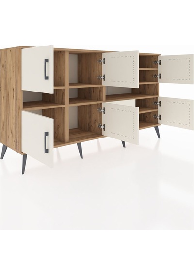 Kronos Konsol 8 Raflı 8 Kapaklı 176x59x99 Çam-aytaşı/çam Çam-aytaşı/çam Kronos Konsol 8 Raflı 8 Kapaklı 176x59x99 Çam-aytaşı/çam Çam-aytaşı/çam