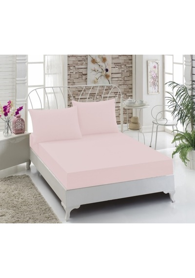 Box Fitted Çarşaf Seti Tek Kişilik 100x200 Pembe