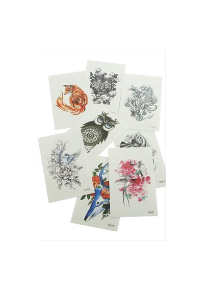 Karışık Tattoo Dövme Sticker