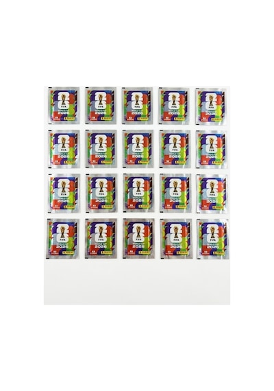 Fıfa World Cup 2026 Sticker Paketi 20'li Paket Toplam 140 Sticker Resmi Lisanslı