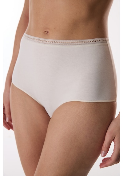 Penti Bej Easy Pamuklu Trim Yüksek Bel Slip Külot