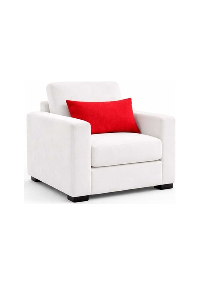 Kadife Dokulu Kırmızı Kırlent Yastık Kılıfı 2 Adet 45 X 45 Cm