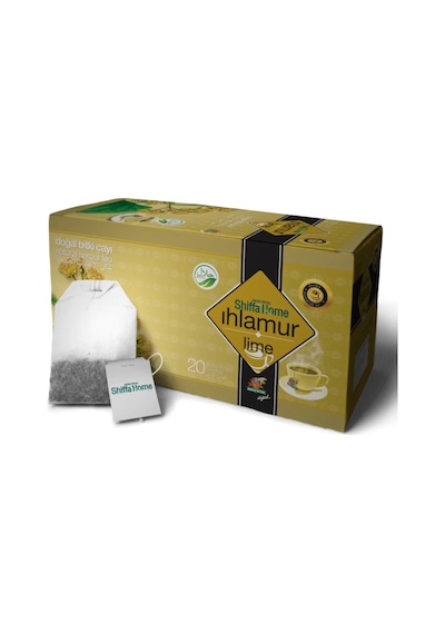 Shiffa Home Ihlamur Doğal Bitki Süzen Poşet Çay 20 x 1.5 G