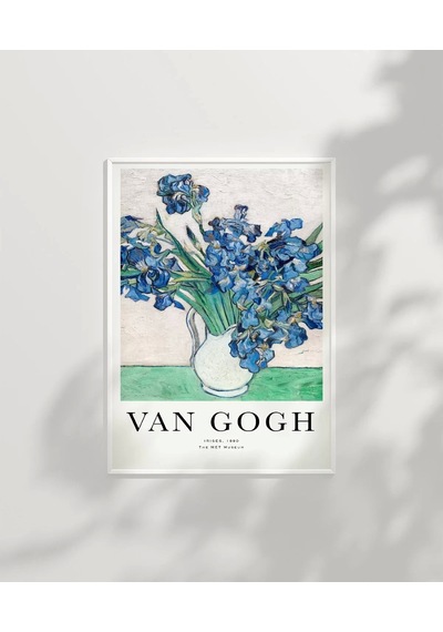 Çerçevesiz Poster Van Gogh Irıses No 2