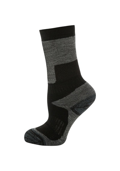 Thermoform Outdoor Çocuk Çorap Siyah Renkli