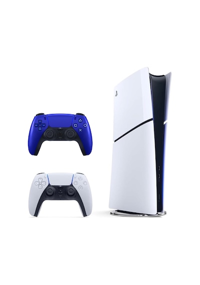 Sony Playstation 5 Slim Digital 825 GB + 2. Kobalt Mavi Dualsense (İthalatçı Garantili)