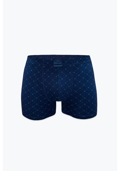 Malabadi Erkek Desenli Modal Boxer 3 Adet 3m251 Set-1