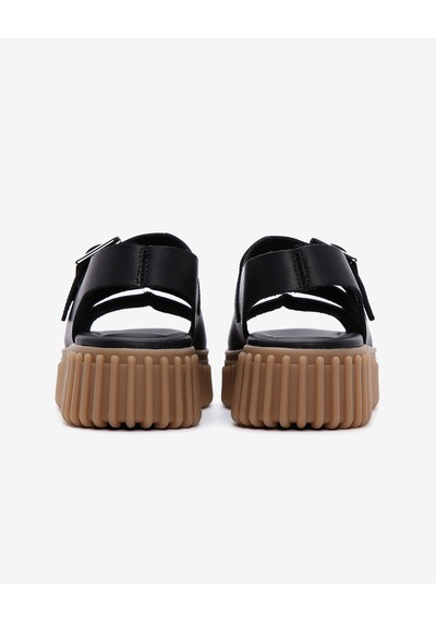 Clarks Torhill Seam Kadın Siyah Sandalet 26172064 Siyah