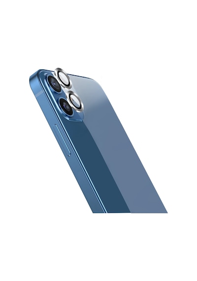 Apple Uyumlu   iPhone 11 Go Des CL-10 Kamera Lens Koruyucu Gümüş