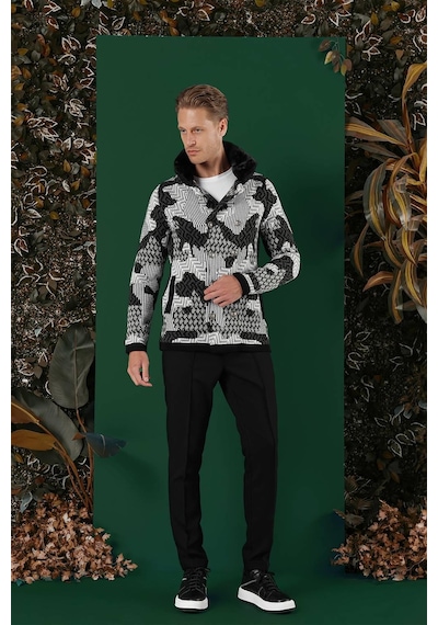 Efor 01 Slim Fit Siyah Spor Kaban Siyah