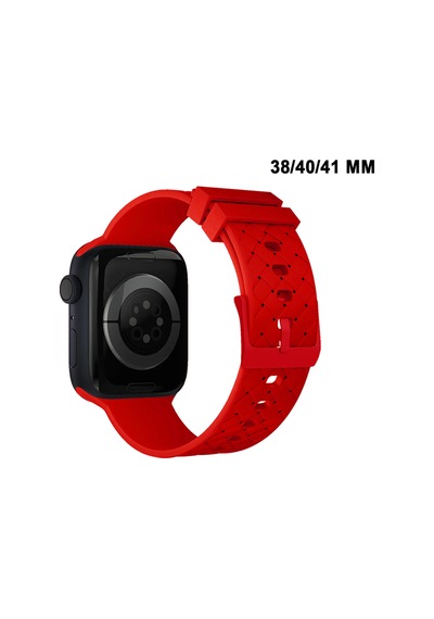 Apple Watch Uyumlu Watch 3 4 5 6 7 8 9 Se Serileri 38 40 41mm Kordon Kayış Silikon Mt92