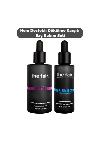 The Fair Nem Destekli Dökülme Karşıtı Vegan Saç Bakım Seti