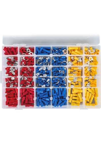 Powermaster Pm-25982 Muhtelif Ölçülerde Kablo Pabuç 480 Parça