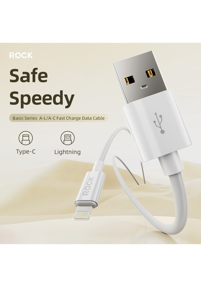 P8 Usb To Lightning 27w 100cm Kablo Beyaz