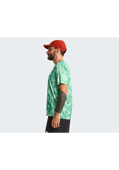 The North Face M 24/7 Short Sleeve T-shırt Reg-prınt Erkek Outdoor Tişörtü Nf0a8g85mdı1 Yeşil