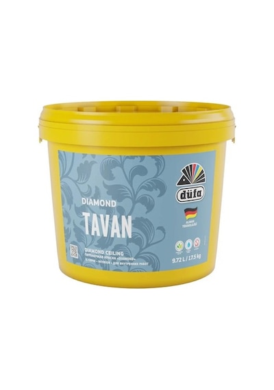 İç Mekan Kullanımı İçin 17.5 Lt Beyaz Tavan Boyası 0.5 KG