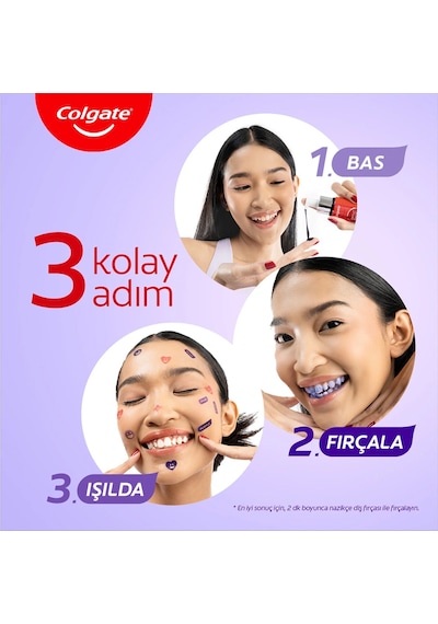 Colgate Optic White Purple Serum 40ml Diş Minesi Bakımı