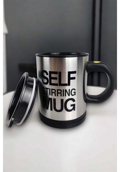 Yazılı Mug Kupa Karıştırıcı Özelliği Ve Paslanmaz Çelik - Lisinya Çok Renkli
