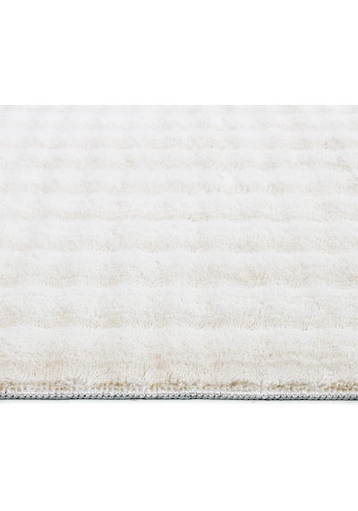 Krem Yumuşak Bubble Kaymaz Özel Taban Peluş Halı Yolluk Yıkanabilir 102