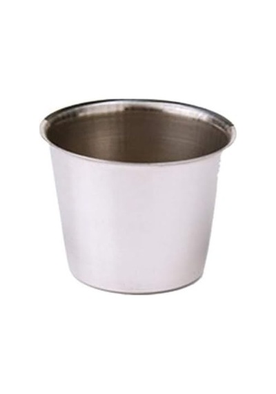 Paslanmaz Çelik Krem Karamel Kabı 6 Adet 6,5 X 6 Cm Çok Renkli