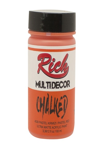 Multi Decor Chalked 4530 - Pastel Kırmızı Boya 250 Cc Diğer