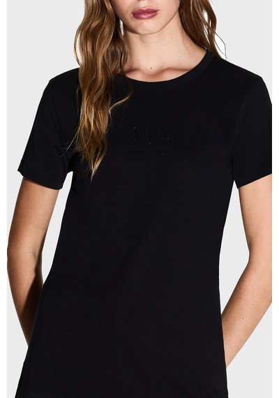 Armani Exchange Bayan T Shirt Xw001459 Af10356 Uc001 Siyah SIYAH