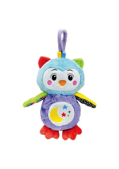 Baby Clementoni Işıklı Müzikli Peluş Baykuş Goodnight Owl Karışık Çok Renkli