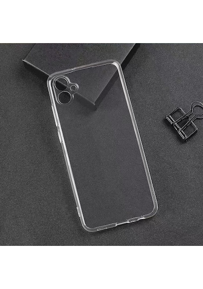 Zore Galaxy Uyumlu A04e Kılıf Msra Süper Silikon Kapak - Renksiz Renksiz