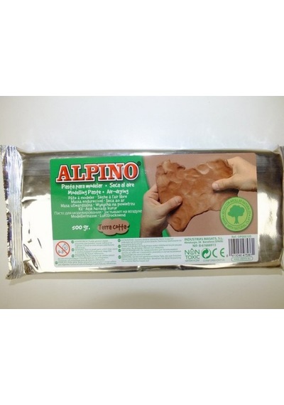 Alpino 500 Gr.Kahverengi Şekillendirme Kili Dp-105