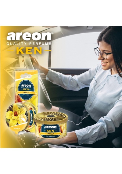 Areon Ken Blister Vanilla Araç Bardaklık Kokusu