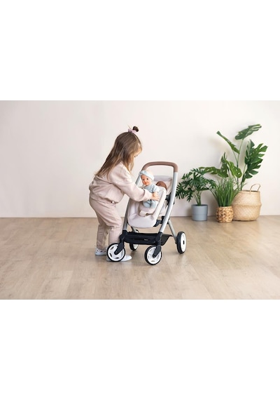 Smoby Maxi-cosi&quinny Oyuncak İkiz Bebek Arabası - Bej 253222