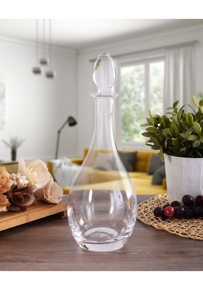 Karaf Şişe Cam Kapaklı 1,5 Litre