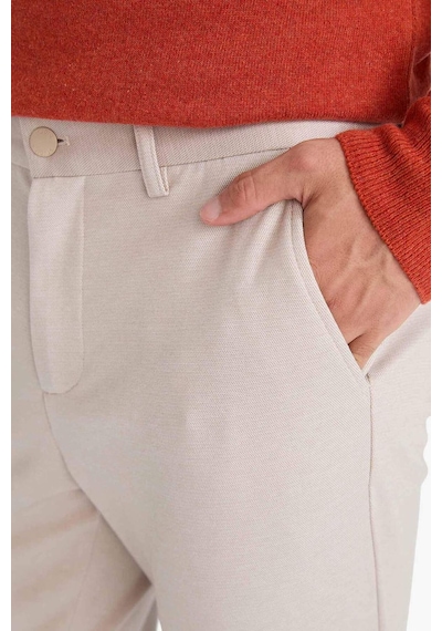 Defacto Taılored Fıt Düz Paça Pantolon T6317az26spbg609 Bej-bg609