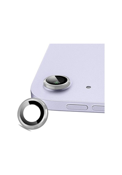 Forzacase Apple Uyumlu iPad  Air 5. Nesil 10.9 İnç 2022 İle Kamera Camı Lens Koruyucu Halka Seti - Fc381 Gümüş
