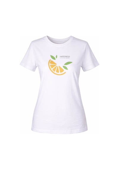 Trender Limon O Yaka Relaxed Fit Beyaz Kadın T-shirt 26ydt1000013 Beyaz