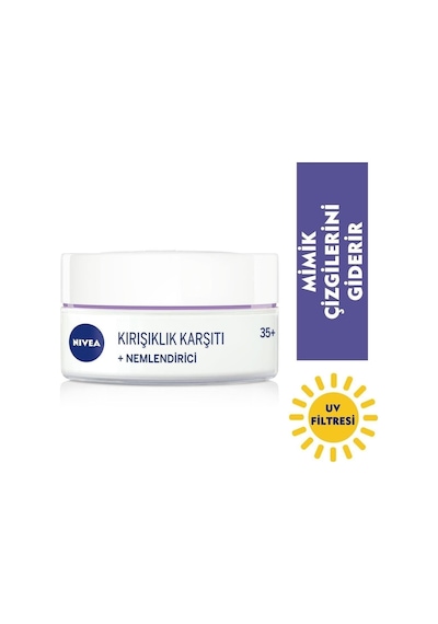 35+ Kırışıklık Karşıtı Yüz Kremi 50 Ml