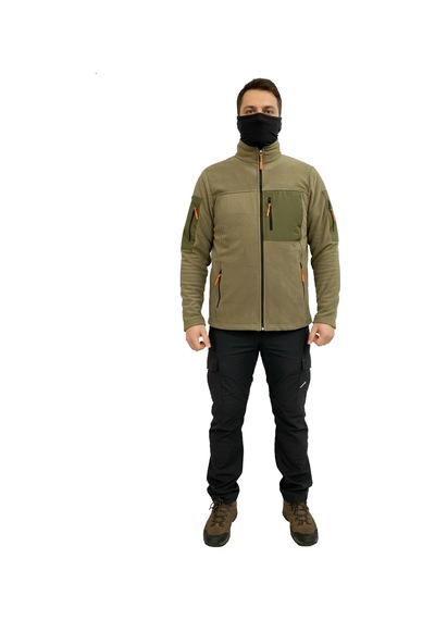 Mysia Outdoor Haki Soft Shell Taktik Polar Mont Avcı 7 Cep Çok Renkli