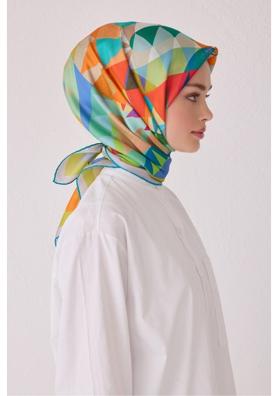Belli Twill İpek Eşarp 20264046dtm 52 Azur