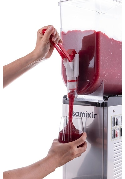 Samixir Mono Tekli 12 Lt Slush Buzlaş Karlamaç Makinesi Slush-12-ı