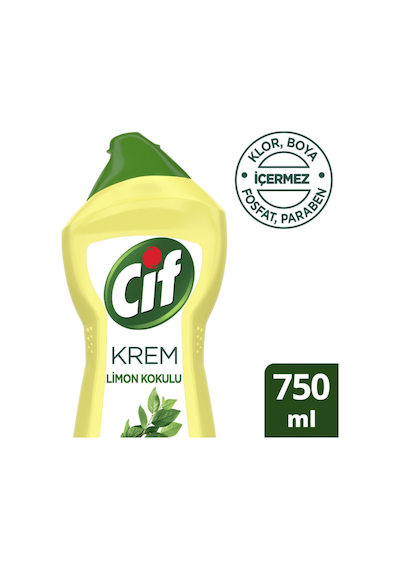 Krem Temizleyici Limon Kokulu 750 Ml Diğer