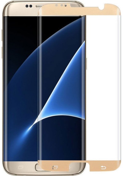 AnındaGelir Samsung Uyumlu Galaxy S6 Edge Plus Siyah 5D Tam Kaplayan Ekran Koruyucu Cam Açık