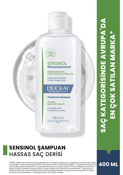 Ducray Sensinol Shampooing Traitant 400 Ml
