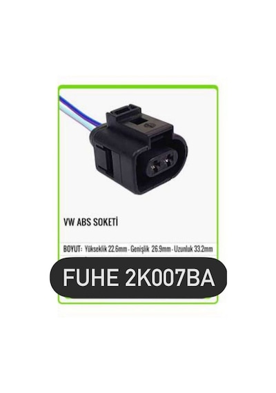Fhe 2k007ba Vw Abs Soketi